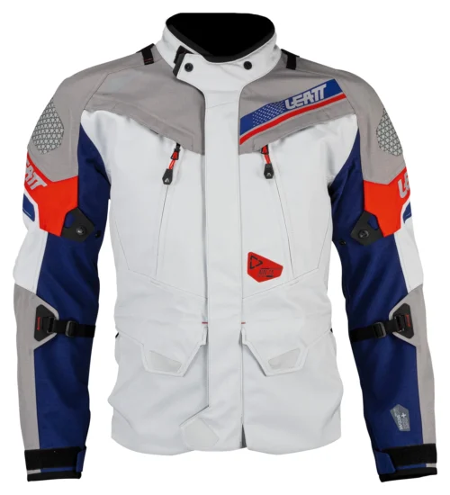 Leatt 7.5 DriTour Jacket 10 Leatt 7.5 DriTour Jacket -Motorcycle Tops Store leatt75 dri tour jacket white navy grey