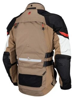 Leatt 7.5 MultiTour Jacket -Motorcycle Tops Store leatt75 multi tour jacket brown black white 1