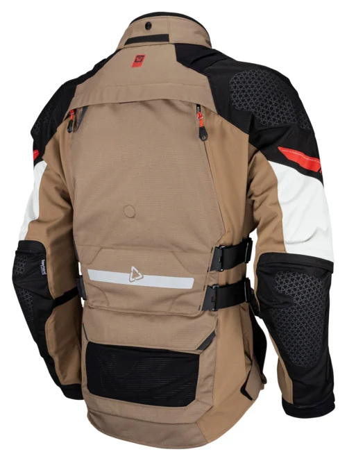 Leatt 7.5 MultiTour Jacket -Motorcycle Tops Store leatt75 multi tour jacket brown black white 1