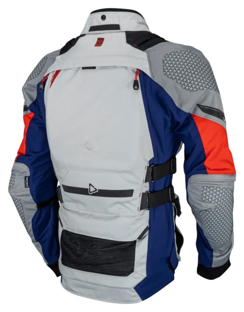 Leatt 7.5 MultiTour Jacket -Motorcycle Tops Store leatt75 multi tour jacket white navy red 1
