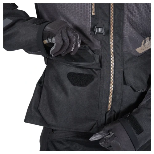 Leatt Adv Flowtour 5.5 Jacket -Motorcycle Tops Store leatt adv flowtour55 jacket stealth black 4