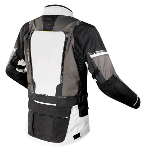 LS2 Norway Jacket (SM) 5 LS2 Norway Jacket (SM) -Motorcycle Tops Store ls2 norway jacket black grey white 1