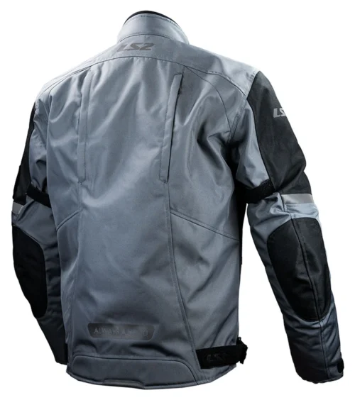 LS2 Serra Evo Jacket (SM) 7 LS2 Serra Evo Jacket (SM) -Motorcycle Tops Store ls2 serra evo mens jacket grey black 1