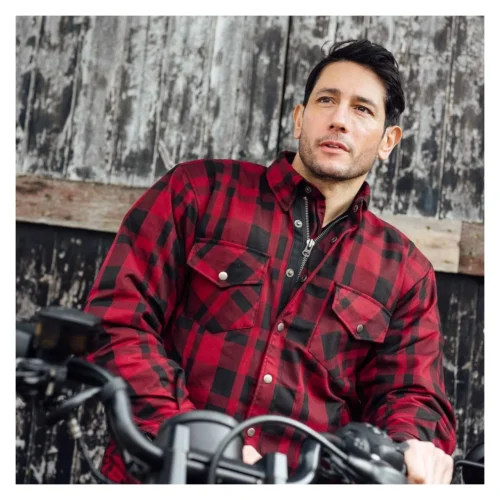 Merlin Axe Hydro WP Riding Shirt -Motorcycle Tops Store merlin axe hydro wp riding shirt red black 4