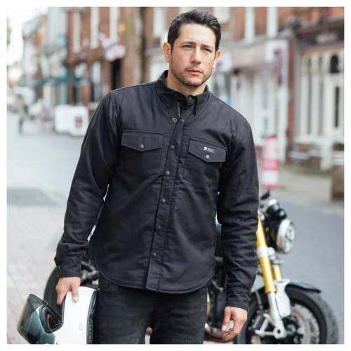 Merlin Axe Zip Up Riding Shirt -Motorcycle Tops Store merlin axe zip up riding shirt black 2