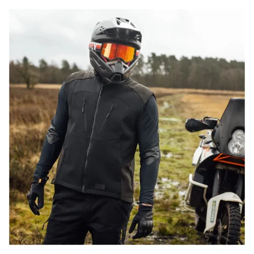 Merlin Badou D3O Dual Sport Jacket -Motorcycle Tops Store merlin badou d3 o dual sport jacket black 3