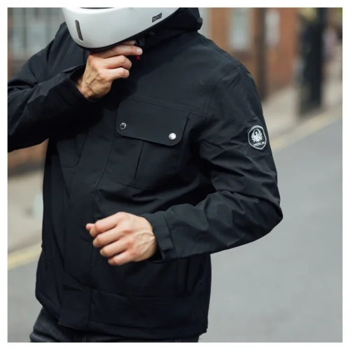Merlin Bramshaw Laminate Rain Jacket (SM And MD) 4 Merlin Bramshaw Laminate Rain Jacket (SM And MD) -Motorcycle Tops Store merlin bramshaw laminate rain jacket black 1