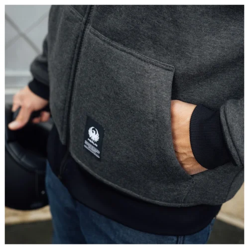 Merlin Hamlin II Riding Hoody -Motorcycle Tops Store merlin hamlin2 riding hoody charcoal 1