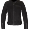 Merlin Isla Women's Leather Jacket -Motorcycle Tops Store merlin isla womens leather jacket black