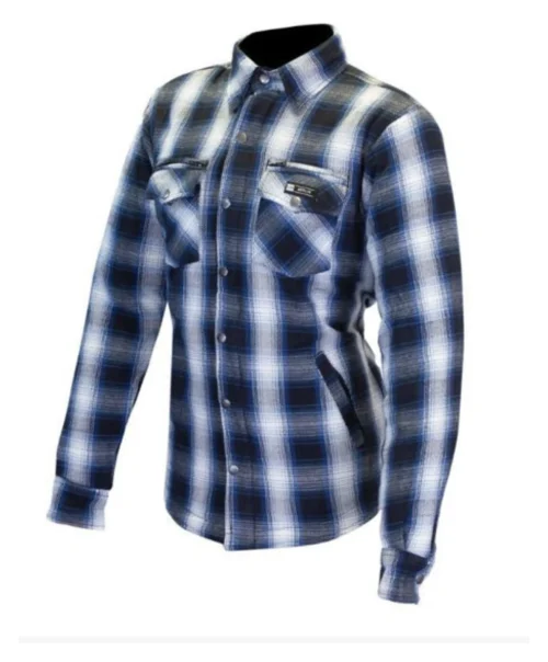 Merlin Madison Women's Riding Shirt -Motorcycle Tops Store merlin madison womens riding shirt blue cream 1