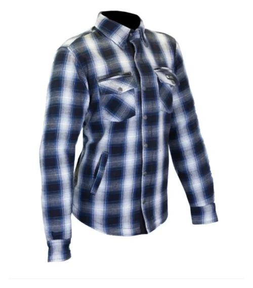 Merlin Madison Women's Riding Shirt -Motorcycle Tops Store merlin madison womens riding shirt blue cream 2