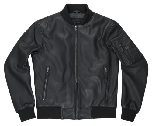 Pando Moto Falcon Aviator Jacket -Motorcycle Tops Store pando moto falcon aviator jacket black 5