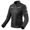 REV'IT! Airwave 3 Women's Jacket (34) -Motorcycle Tops Store revit airwave3 womens jacket black