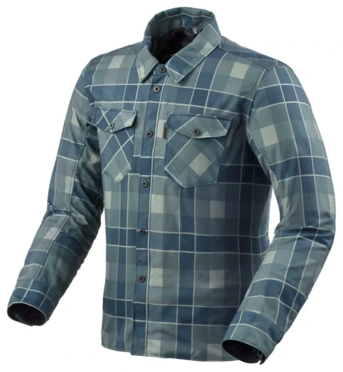 REV'IT! Bison H2O Overshirt 6 REV'IT! Bison H2O Overshirt -Motorcycle Tops Store revit bison h2 o overshirt navy
