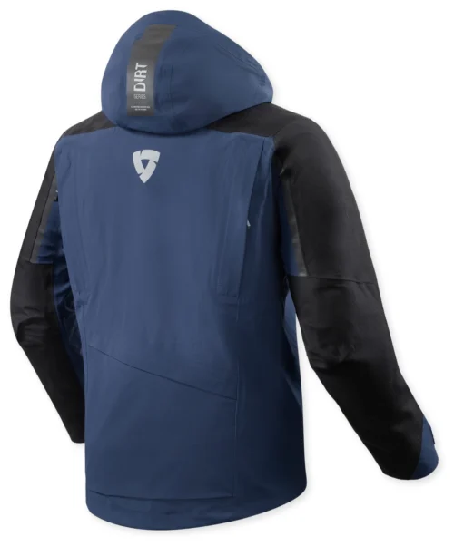 REV'IT! Component 3 H2O Jacket -Motorcycle Tops Store revit component3 h2 o jacket black dark blue 1 scaled