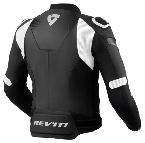 REV'IT! Control Jacket -Motorcycle Tops Store revit control jacket black white 1