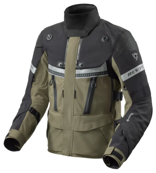 REV'IT! Dominator 3 GTX Jacket -Motorcycle Tops Store revit dominator3 gtx jacket dark green