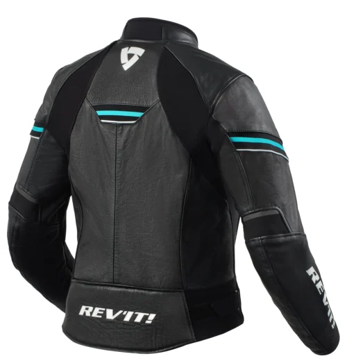 REV'IT! Median Women's Jacket (34) -Motorcycle Tops Store revit median womens jacket black turquoise 1