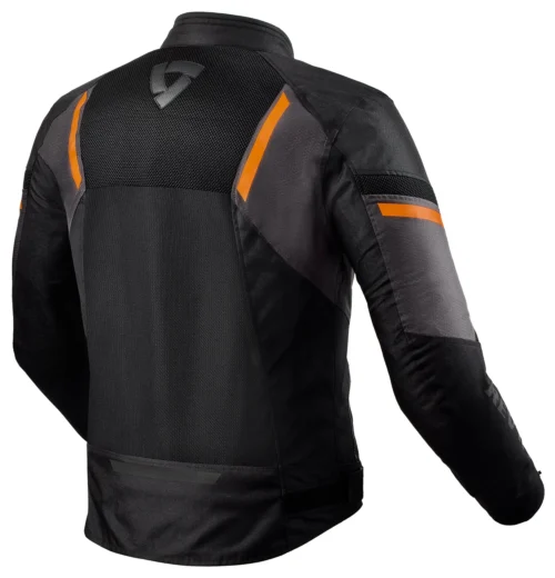 REV'IT! GT-R Air 3 Jacket -Motorcycle Tops Store revitgtr air3 jacket black orange 1