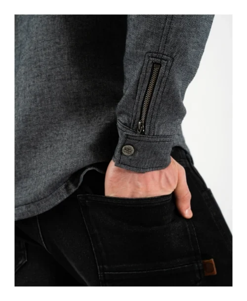 Rokker Boston Riding Shirt (XL) -Motorcycle Tops Store rokker boston riding shirt 3