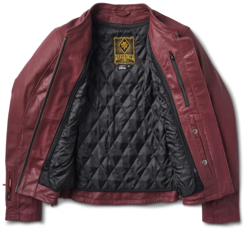 Roland Sands Seventy4 Argonne CE Women's Jacket (SM) -Motorcycle Tops Store roland sands argonne74 ce womens leather jacket merlot 2 scaled