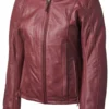 Roland Sands Seventy4 Argonne CE Women's Jacket (SM) -Motorcycle Tops Store roland sands argonne74 ce womens leather jacket merlot scaled