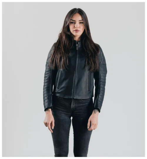Roland Sands Maywood CE Women's Leather Jacket 10 Roland Sands Maywood CE Women's Leather Jacket -Motorcycle Tops Store roland sands maywood womens leather jacket black 2 scaled