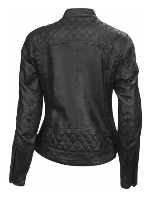 Roland Sands Riot CE Women's Leather Jacket -Motorcycle Tops Store roland sands riot ce womens leather jacket black 1