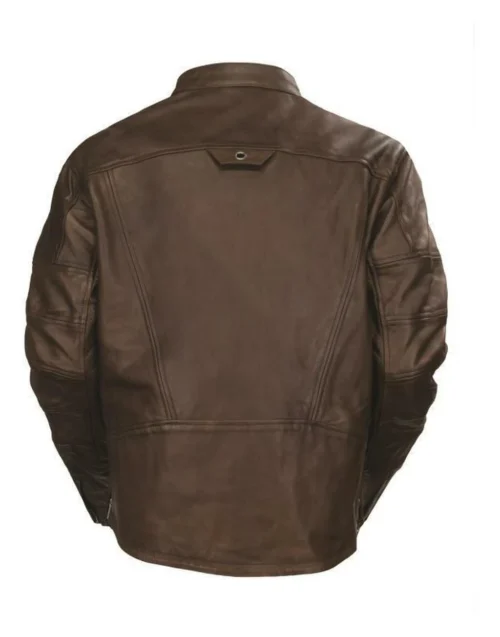 Roland Sands Ronin CE Leather Jacket -Motorcycle Tops Store roland sands ronin ce leather jacket tobacco 1