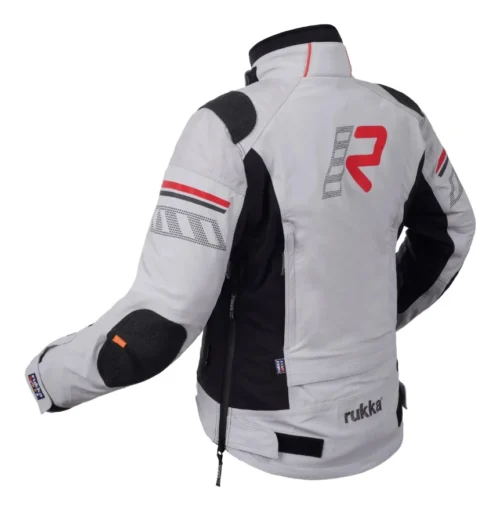 Rukka Armatou-R Women's Jacket -Motorcycle Tops Store rukka armatou r womens jacket grey 1