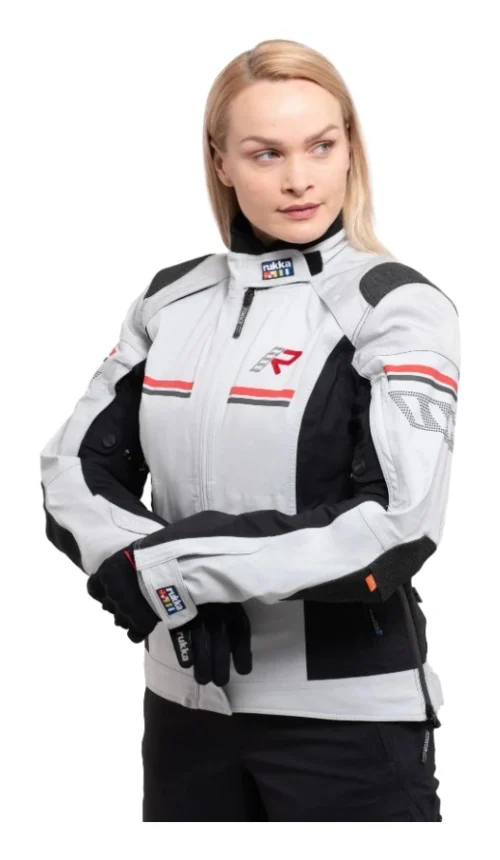 Rukka Armatou-R Women's Jacket -Motorcycle Tops Store rukka armatou r womens jacket grey 2
