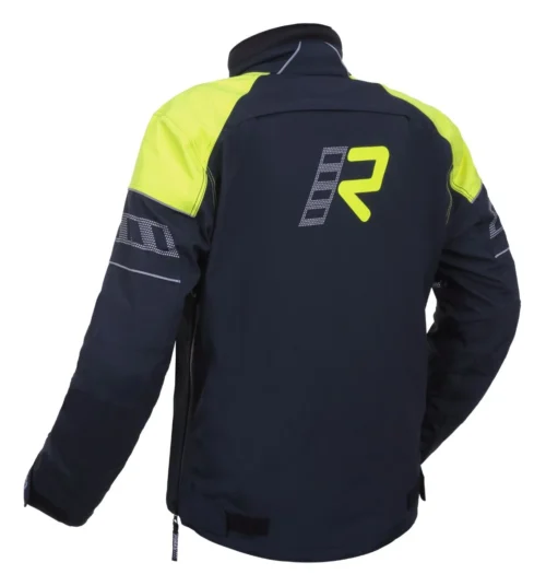 Rukka R-Ex Jacket (46) -Motorcycle Tops Store rukka r ex jacket black hi viz yellow 1
