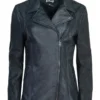 Schott 2909W Lambskin Women's Moto Jacket -Motorcycle Tops Store schott2909 w womens jacket black