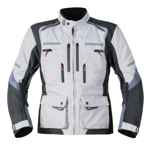 Sedici Avventura Waterproof Jacket Grey/Black / LG [Incomplete] -Motorcycle Tops Store sedici avventura waterproof jacket grey black lg incomplete grey black 2