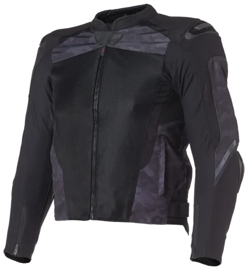 Sedici Chicane 2 Mesh Jacket -Motorcycle Tops Store sedici chicane2 mesh jacket black white 1 scaled