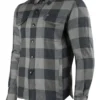 Speed And Strength True Grit Moto Shirt -Motorcycle Tops Store speedand strength truegrt armd mto shrt grey
