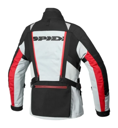 Spidi Allroad H2Out Jacket -Motorcycle Tops Store spidi all road jacket black s grey red 1