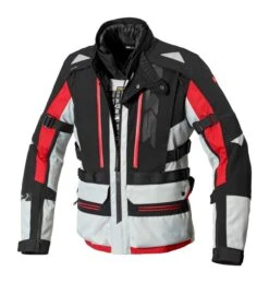 Spidi Allroad H2Out Jacket -Motorcycle Tops Store spidi all road jacket black s grey red