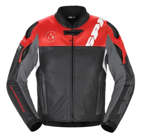 Spidi DP Progressive Leather Jacket -Motorcycle Tops Store spidi dp progressive leather jacket 4