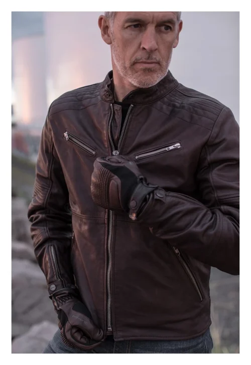 Spidi Garage Jacket -Motorcycle Tops Store spidi garage jacket brown 1