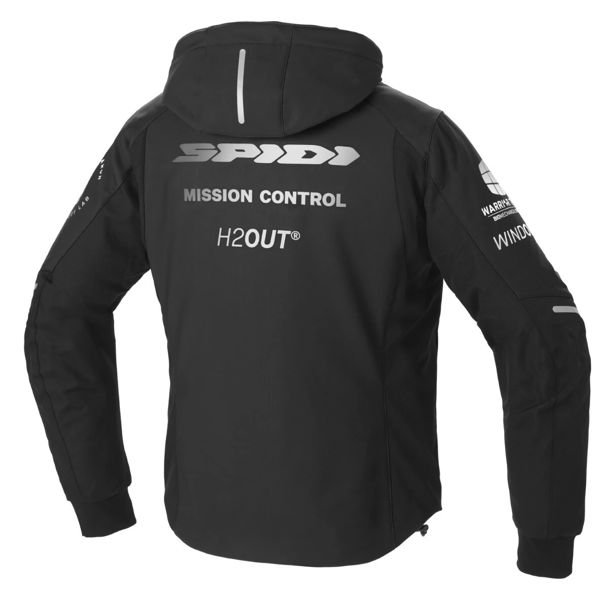 Spidi Hoodie Armor H2Out Jacket 4 Spidi Hoodie Armor H2Out Jacket - Image 4