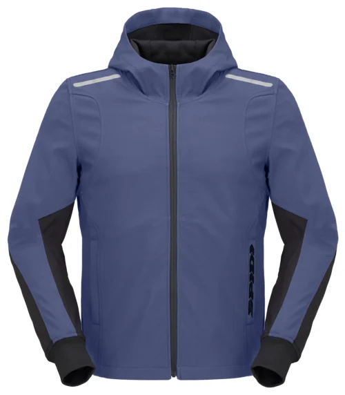 Spidi Hoodie Armor Light Jacket -Motorcycle Tops Store spidi hoodie armor light navy red3 xl 2