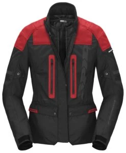 Spidi Traveler Evo 3 Women's Jacket -Motorcycle Tops Store spidi traveler evo3 womens jacket black red