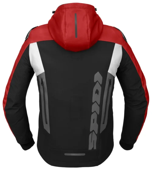 Spidi Warrior Hoody -Motorcycle Tops Store spidi warrior hoody black red white 1 scaled