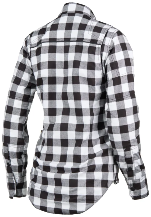 Street & Steel Mission Moto Women's Riding Shirt -Motorcycle Tops Store street steel mission moto womens riding shirt white black 2 scaled