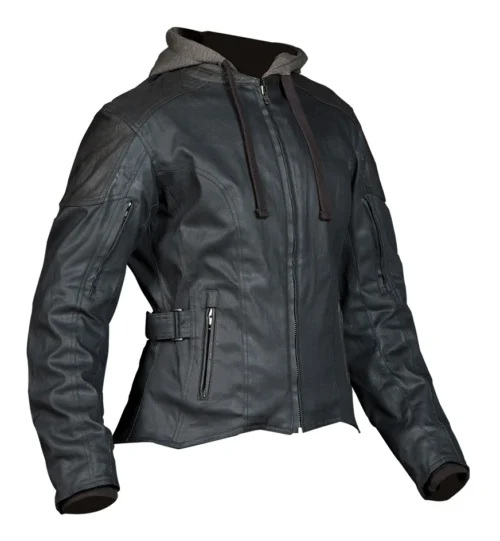 Street & Steel Runaway Women's Jacket Black / SM [Incomplete] -Motorcycle Tops Store street steel runaway womens jacket black sm incomplete black 2