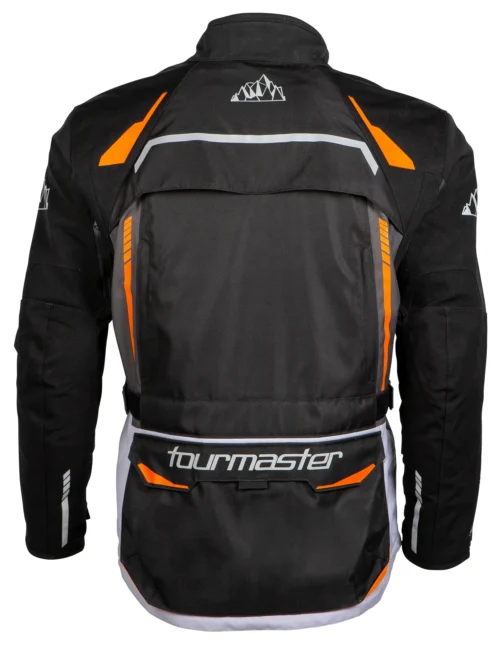 Tourmaster Highlander WP Jacket -Motorcycle Tops Store tour master highlander wp jacket black orange 3