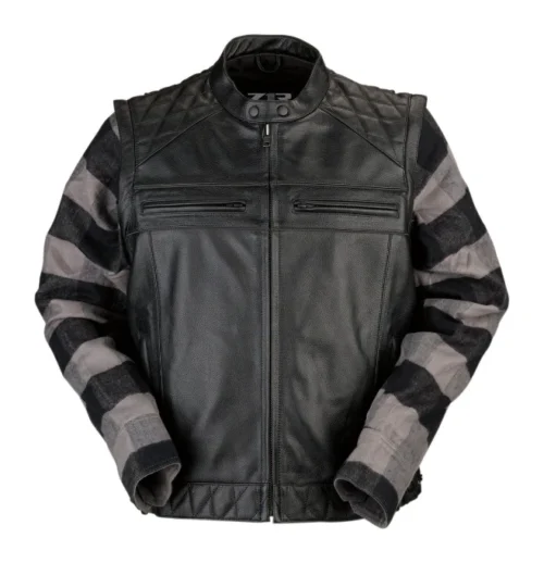 Z1R Apparel Ordinance 3-in-1 Jacket -Motorcycle Tops Store z1 r apparel ordinance3in1 mens jacket black 2